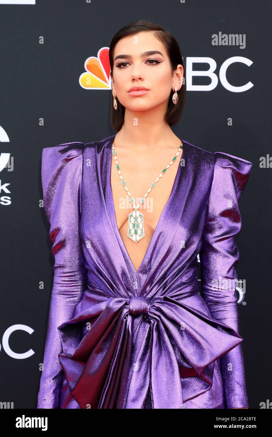 LAS VEGAS MAY 20 Dua Lipa at the 2018 Billboard Music Awards at MGM