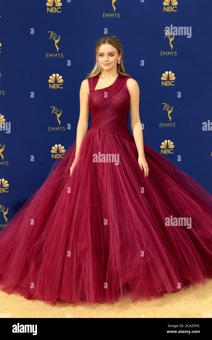 LOS ANGELES SEP 17 Zoey King at the 2018 Emmy Awards Arrivals at the