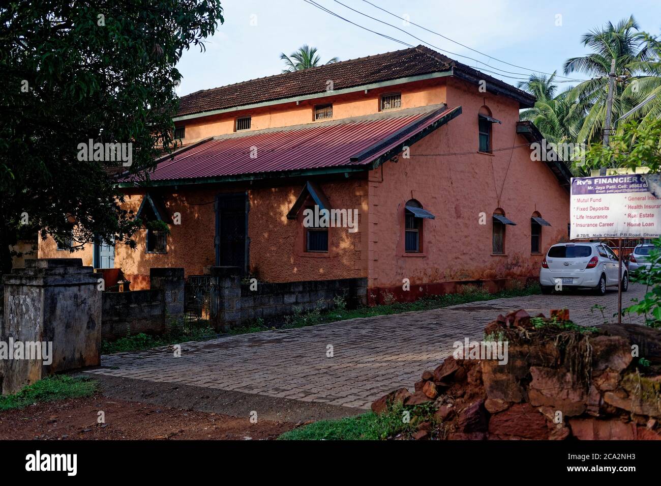 Traditional house of Karnataka Stock Photo Alamy