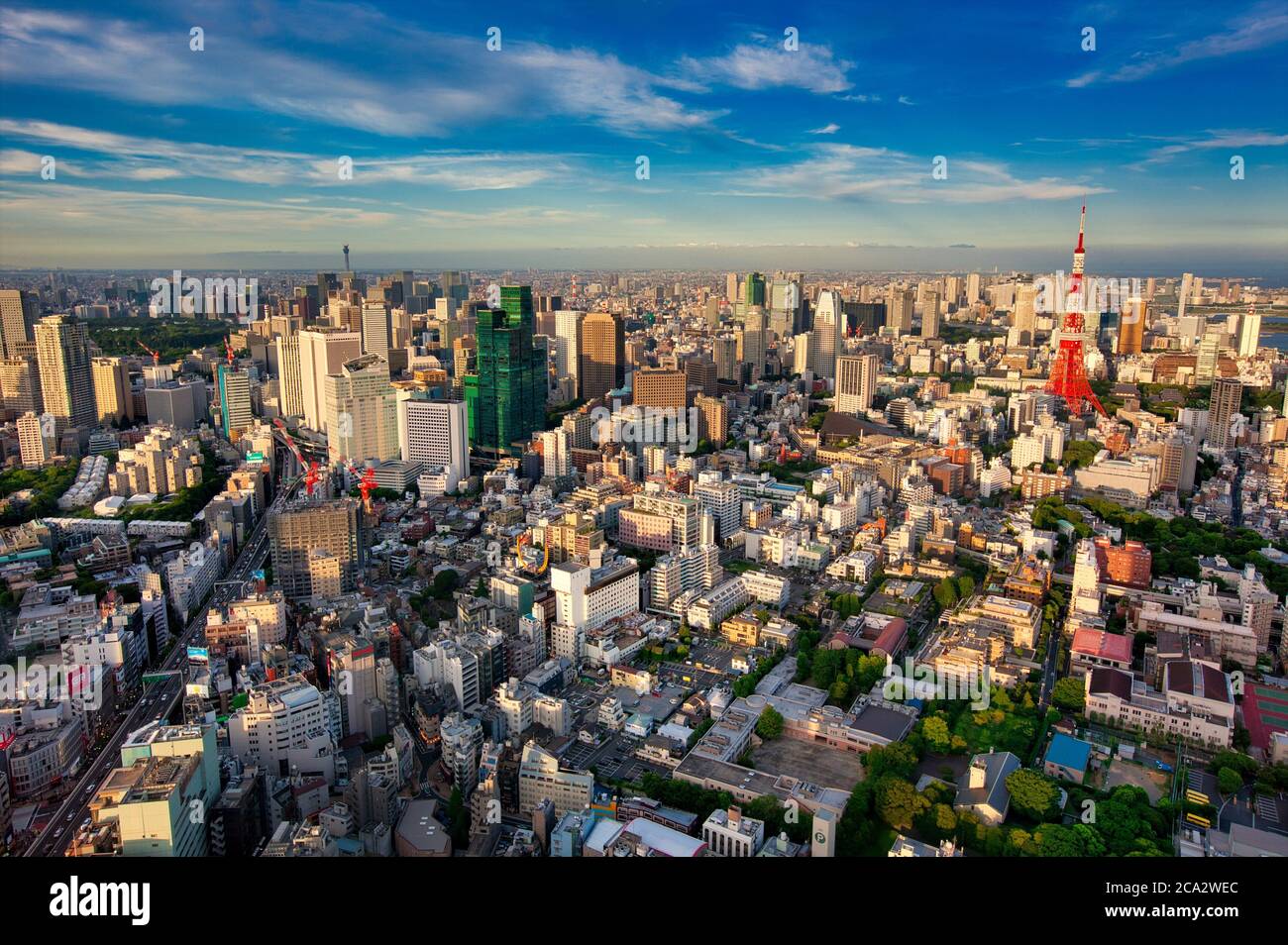 Tokyo City View, Roppongi Hills Mori Tower, Tokyo, Japan Stock Photo