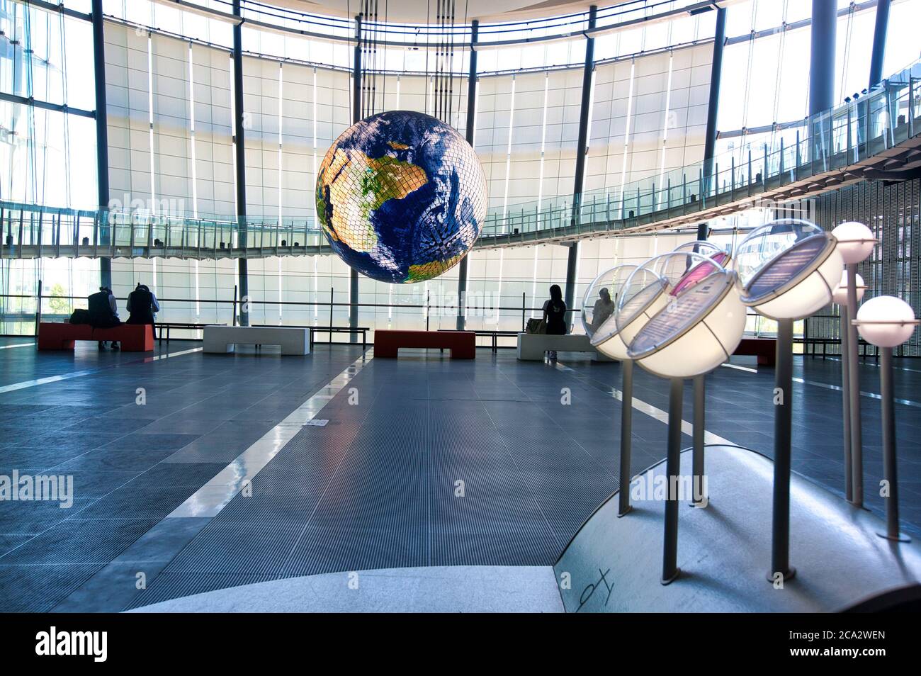 Symbol Exhibit Geo Cosmos, Miraikan, National Museum of Emerging