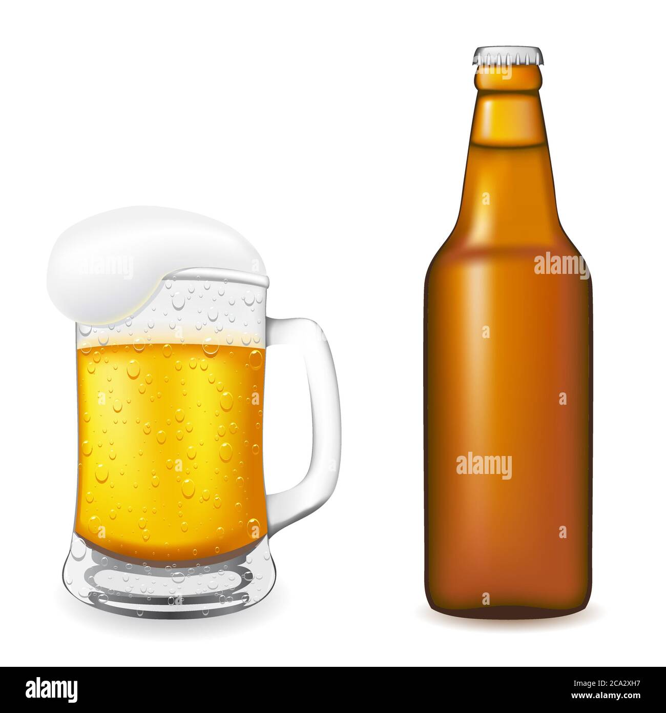 https://c8.alamy.com/comp/2CA2XH7/beer-in-glass-and-bottle-vector-illustration-isolated-on-white-background-2CA2XH7.jpg