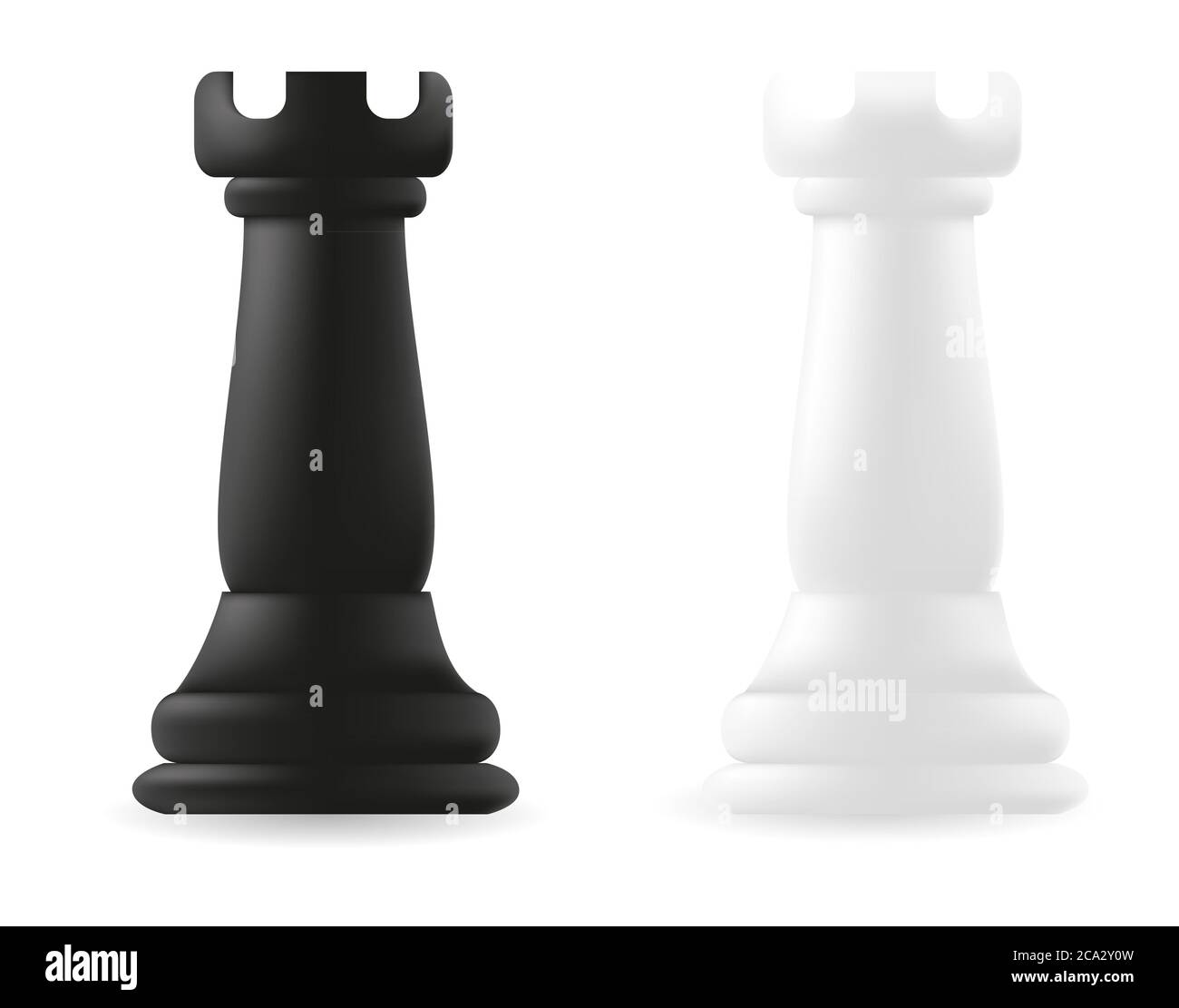 Chess rook Black and White Stock Photos & Images - Alamy