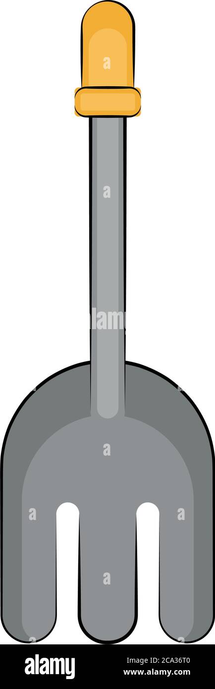 Garden rake icon. Garden tools icon - Vector Stock Vector Image & Art ...