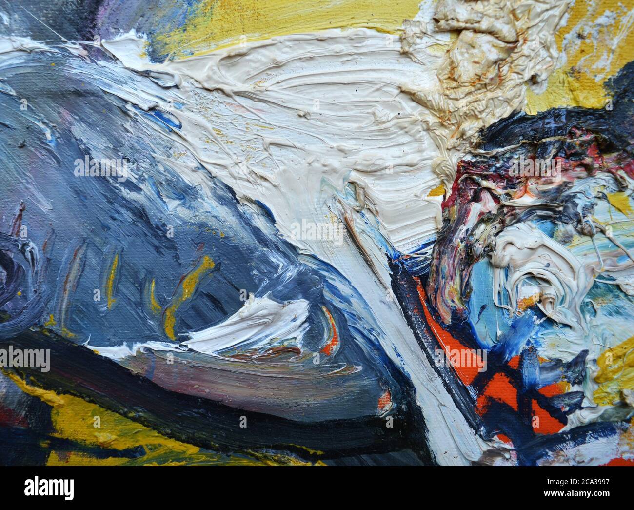 colorful oil paint texture closeup Stock Photo Alamy