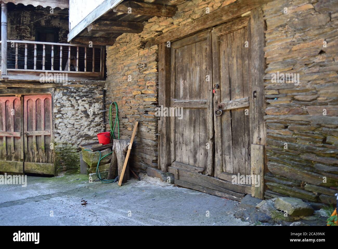 Abandoned village in Galicia, Spain Stock Photo Alamy