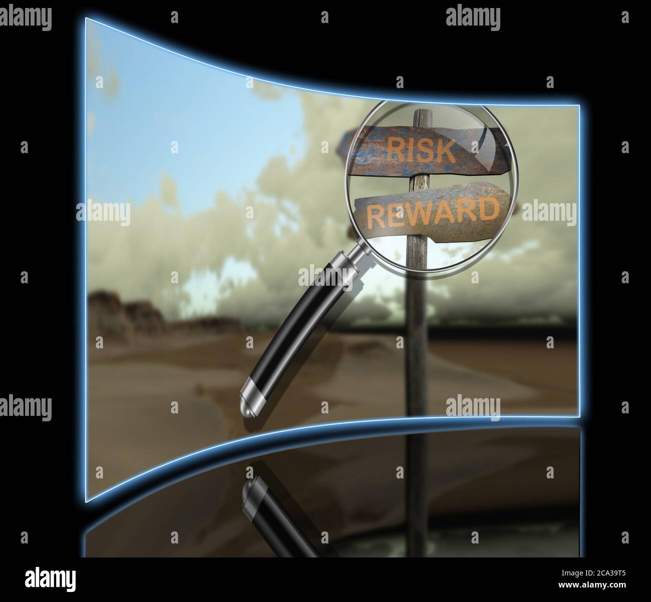 Risk Reward Sign High Resolution Stock Photography and Images - Alamy