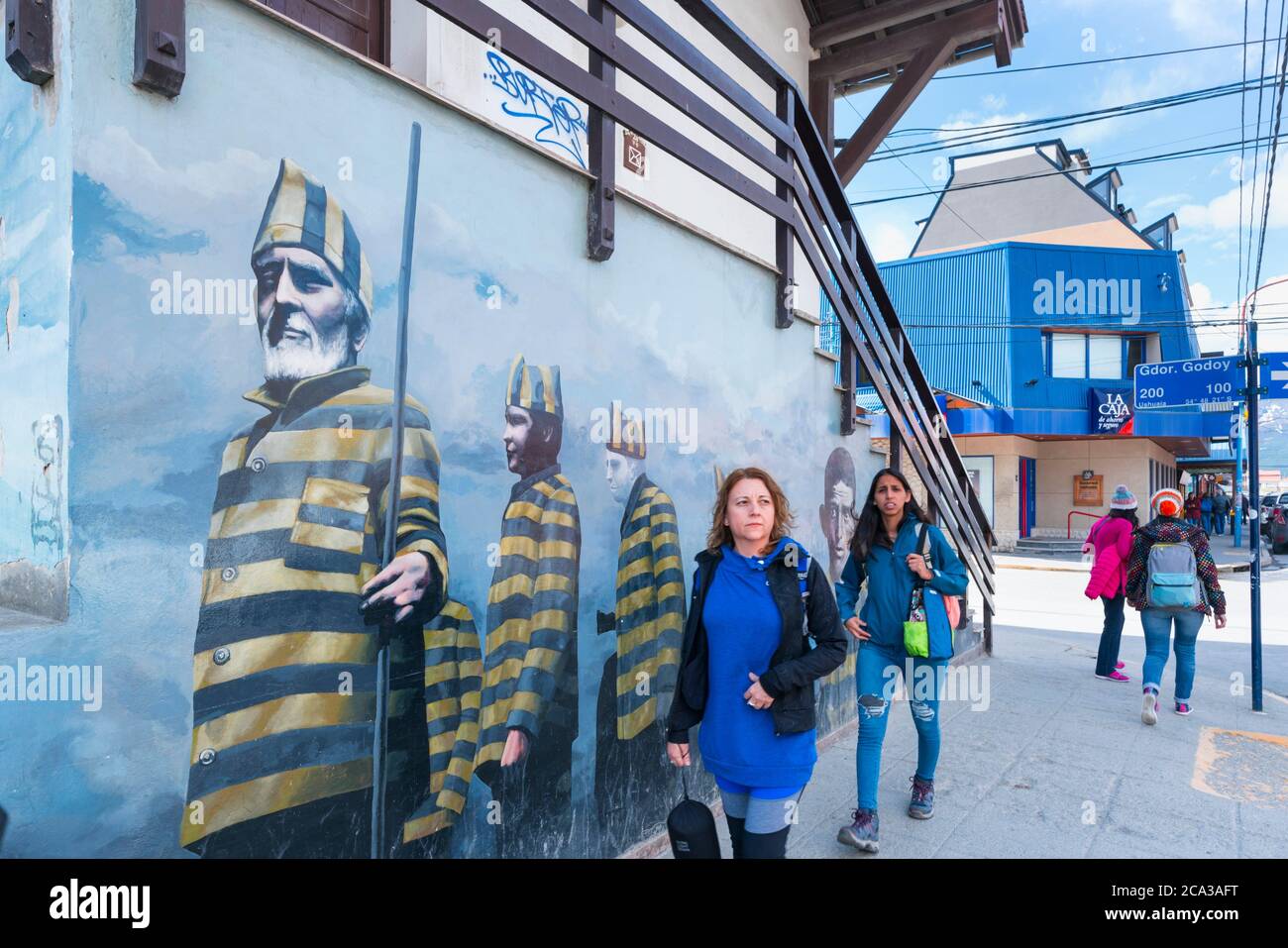 Post office, Ushuaia city, Tierra del Fuego archipelago, Argentina