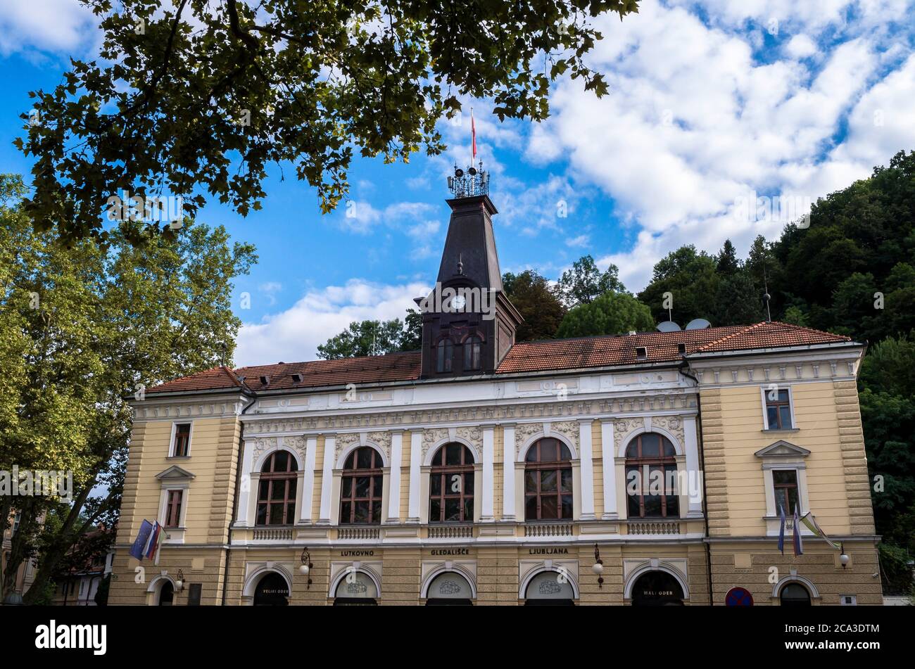 Ljubljana Puppet Theatre, Ljubljana, Slovenia Stock Photo Alamy