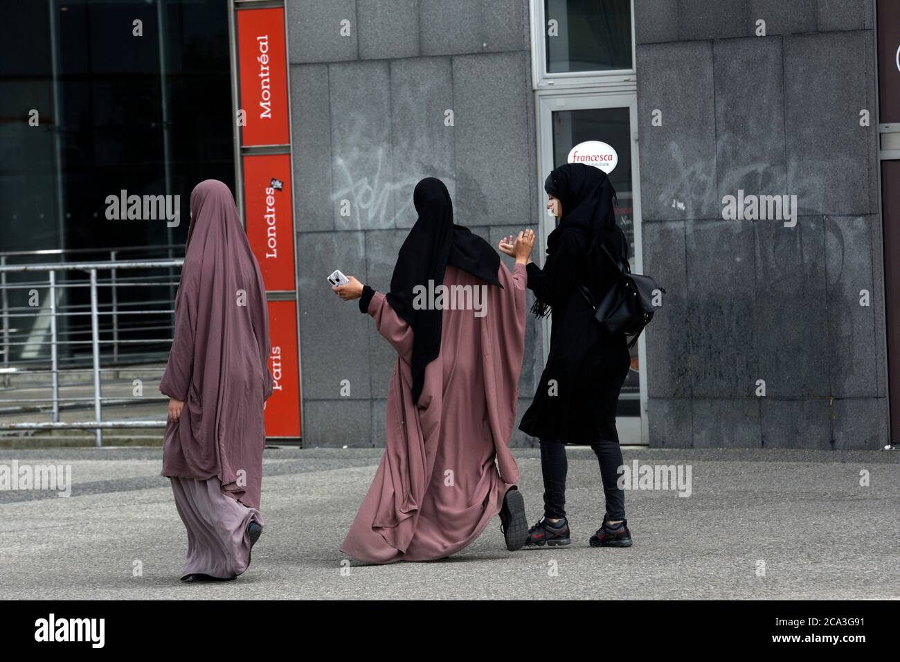 Hijab france hires stock photography and images Alamy