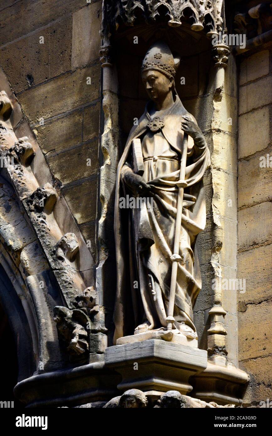 Exterior detail of Sainte-Chapelle,Paris,France. Stock Photo