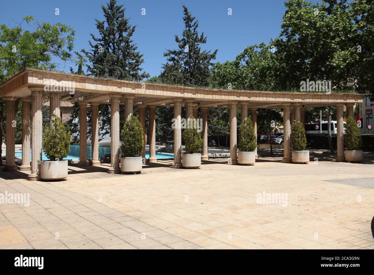 Paseo de San Gregorio, Puertollano, Ciudad Real, Spain Stock Photo - Alamy