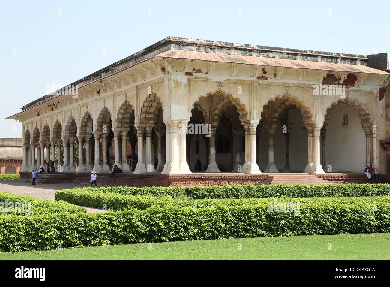 Agra Fort, the former imperial residence of the Mughal Dynasty, It was
