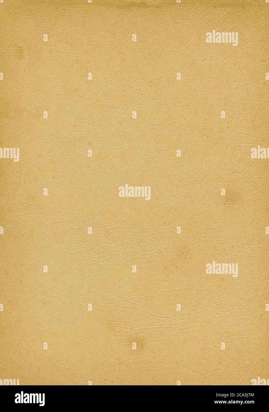 Beige used leather texture background. Natural material pattern. Stock Photo