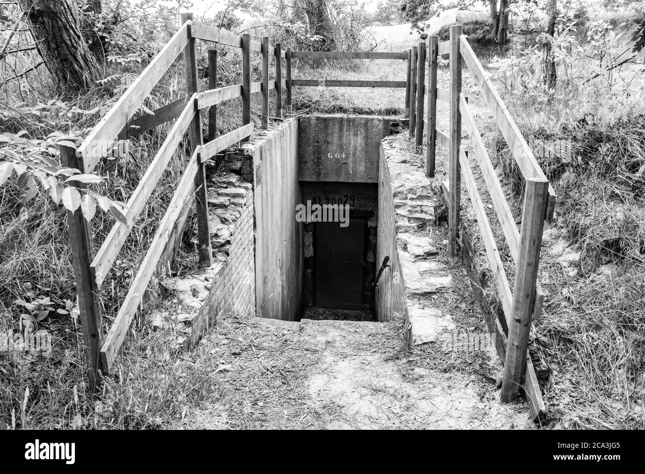 Bunker holland Black and White Stock Photos & Images - Alamy