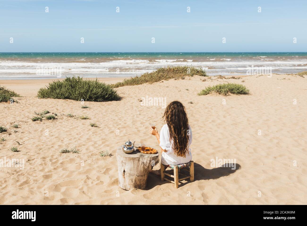 Beach Day Relax in Mint Beach Day Relax in Mint