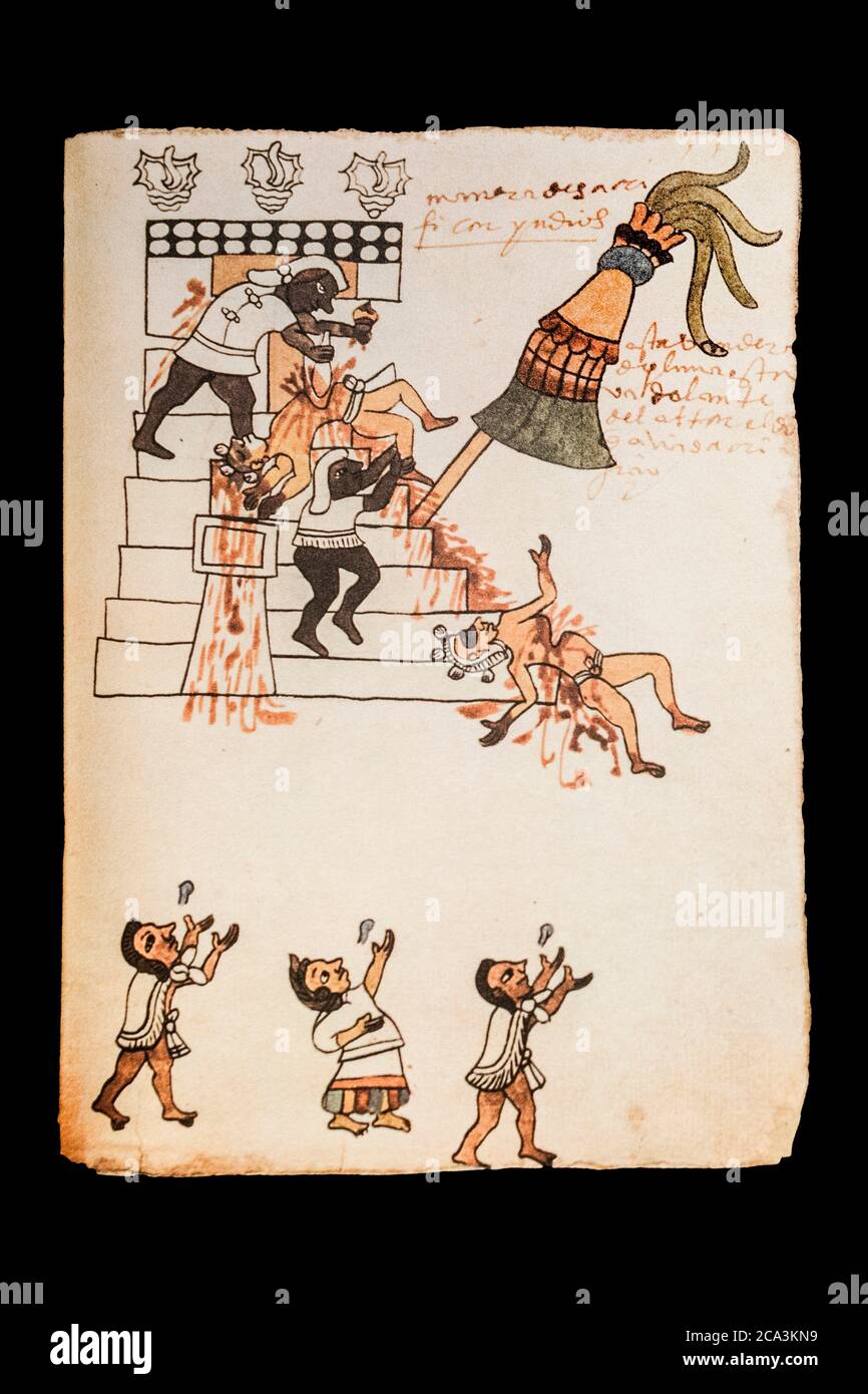 Aztec Codex High Resolution Stock Photography and Images - Alamy