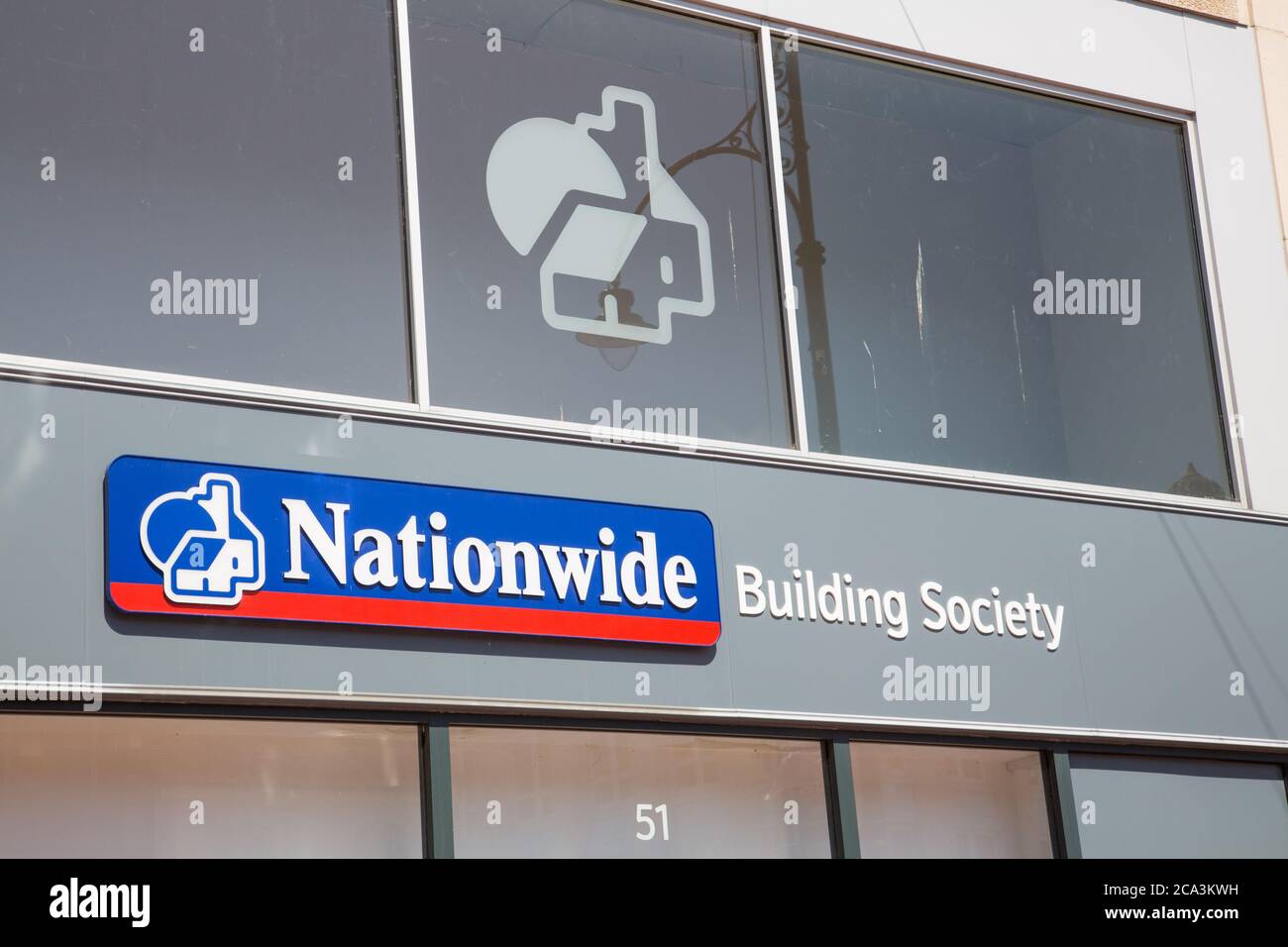 Nationwide Building Society, Reading Stock Photo