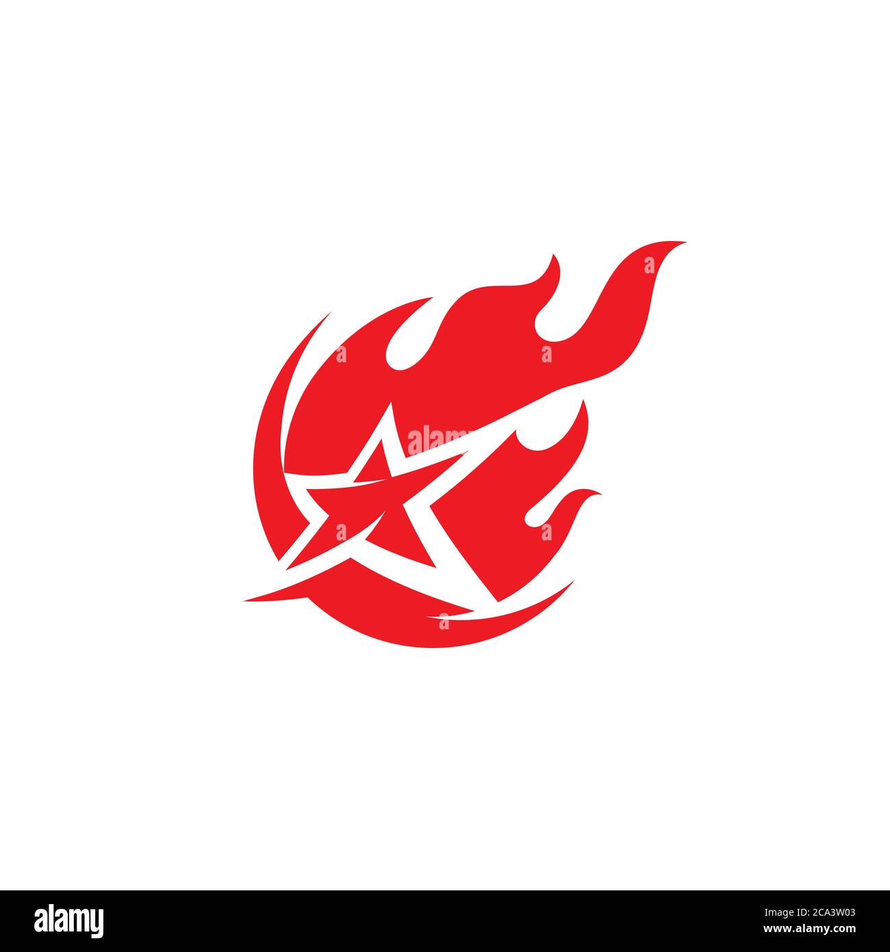 flame icon fire vector design template Stock Vector Image & Art - Alamy