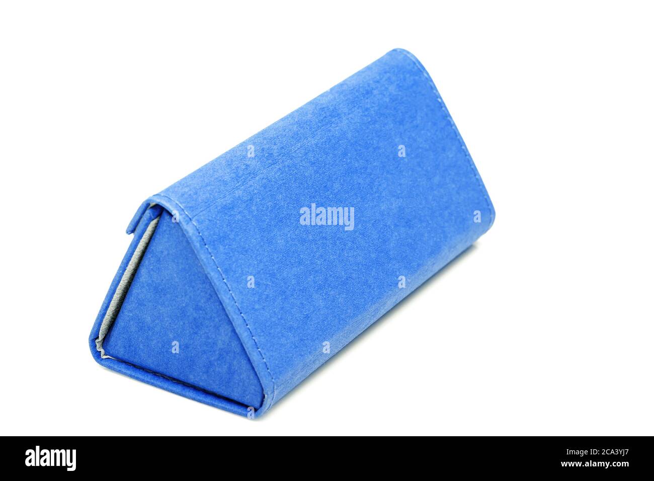 Download Mockup Eyewear Shopping Blue Gift Box From Eco Cardboard Triangular Shape On A White Background Side View Stock Photo Alamy