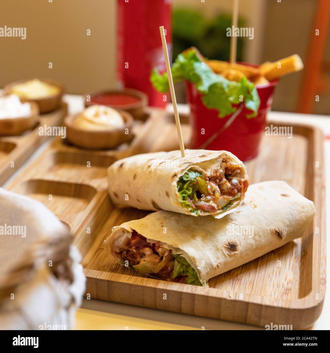 Doner kebab box hires stock photography and images Alamy