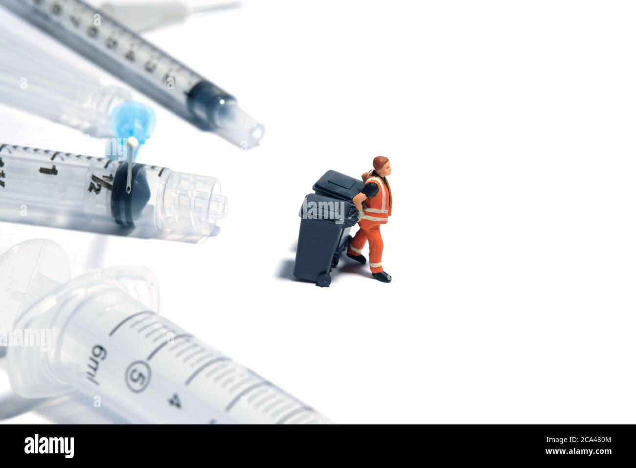 Hand putting expired medicine packages into bin with recycling sign for  safe disposal. Person separating dangerous waste. Medical waste management  Stock Photo - Alamy