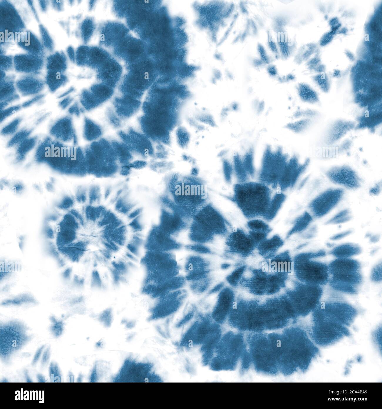 Indigo Elements Watercolour Circles in White Indigo Elements Watercolour Circles in White