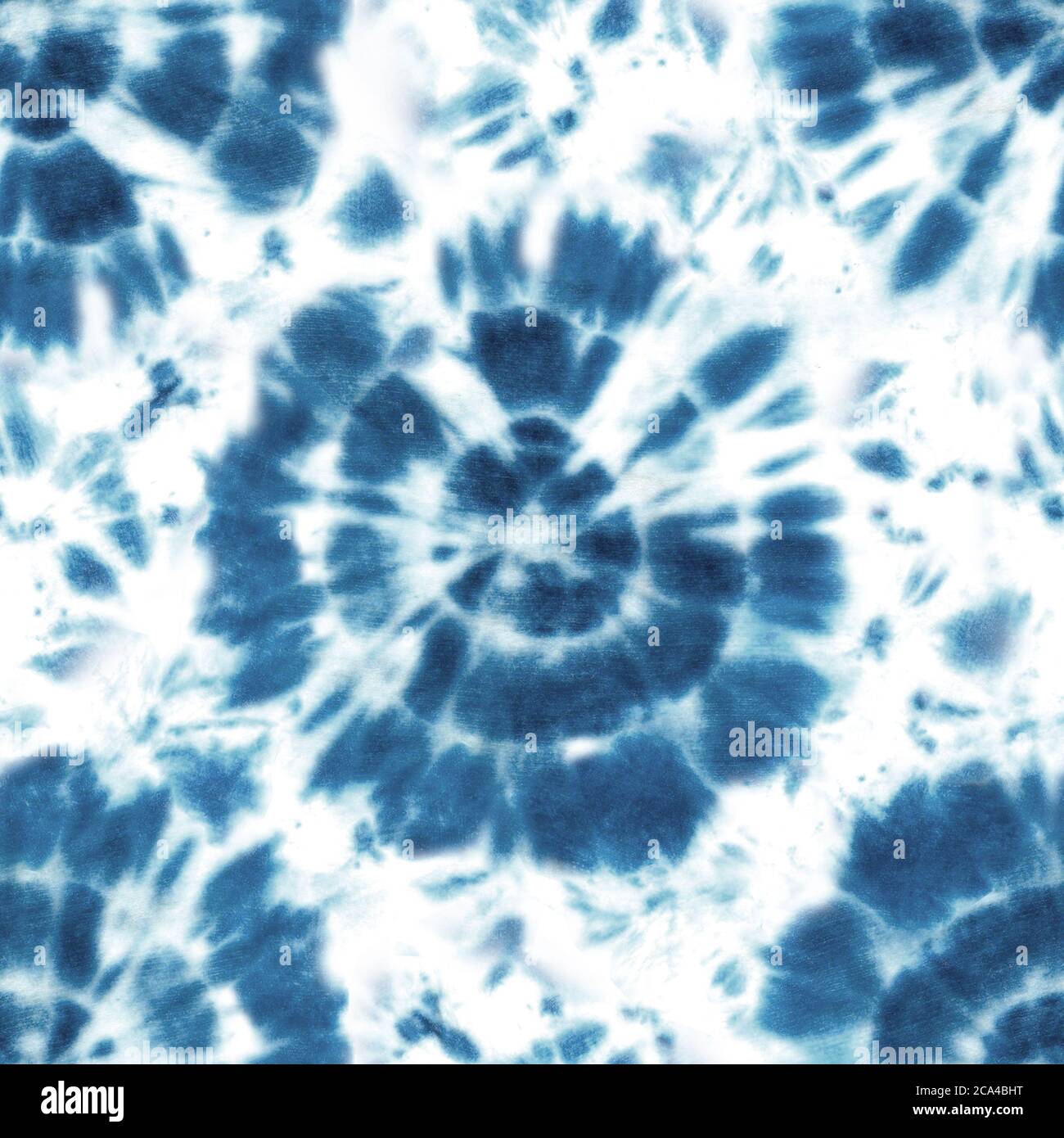 Indigo Elements Watercolour Circles in White Indigo Elements Watercolour Circles in White
