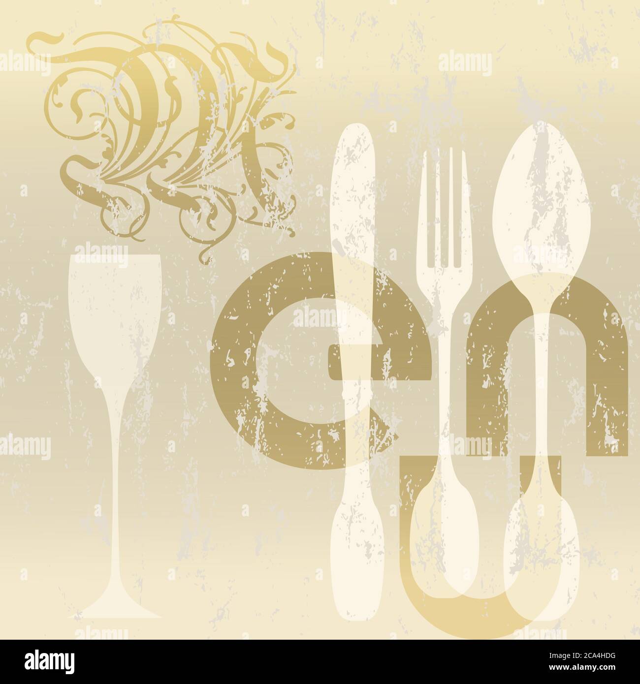 menu card design for restaurant Stock Vector Image & Art - Alamy