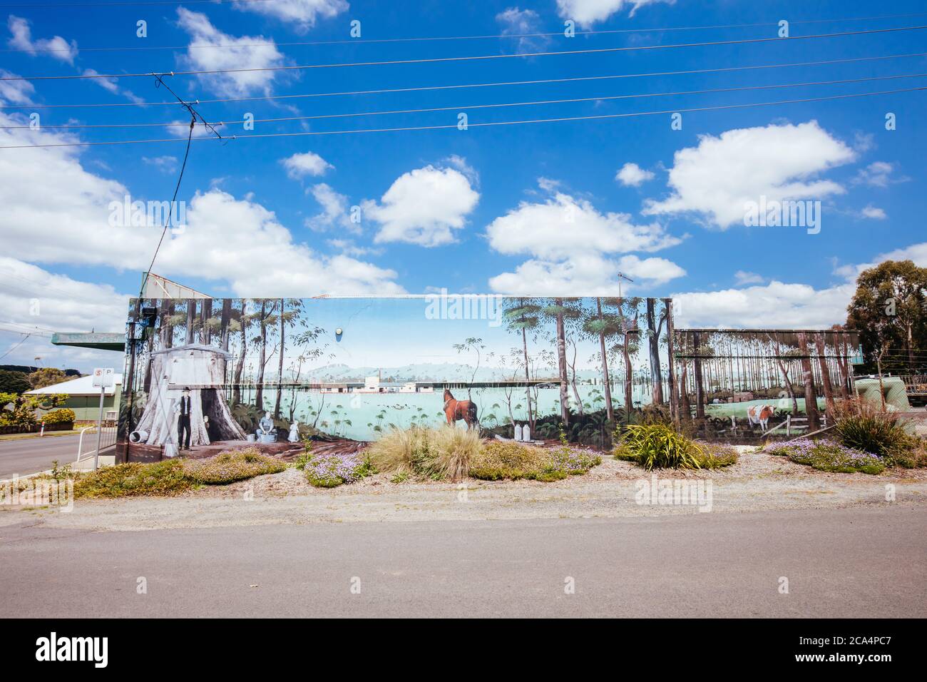 The Town of Dumbalk in Victoria Australia Stock Photo - Alamy