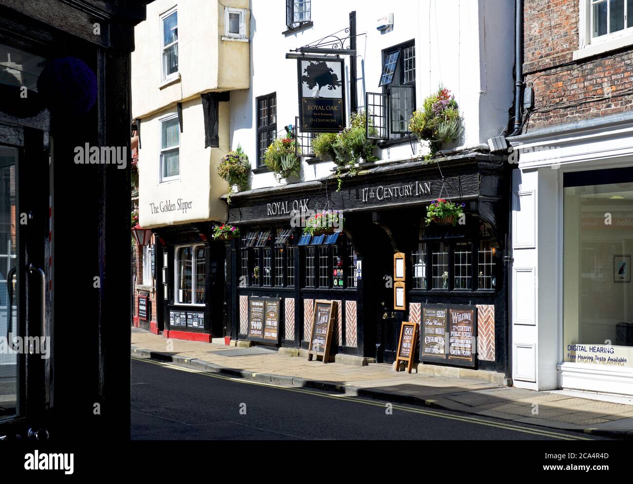 The Royal Oak pub in Goodramgate, York, North Yorkshire, England UK
