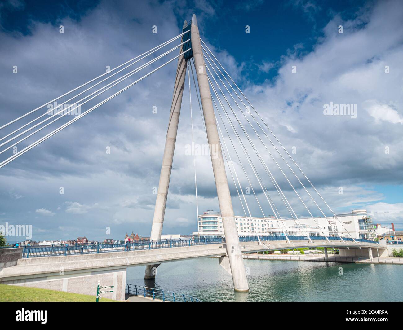 Marine way bridge southport bridge hires stock photography and images Alamy