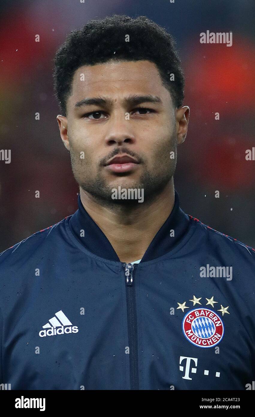Bayern Munich's Serge Gnabry Stock Photo