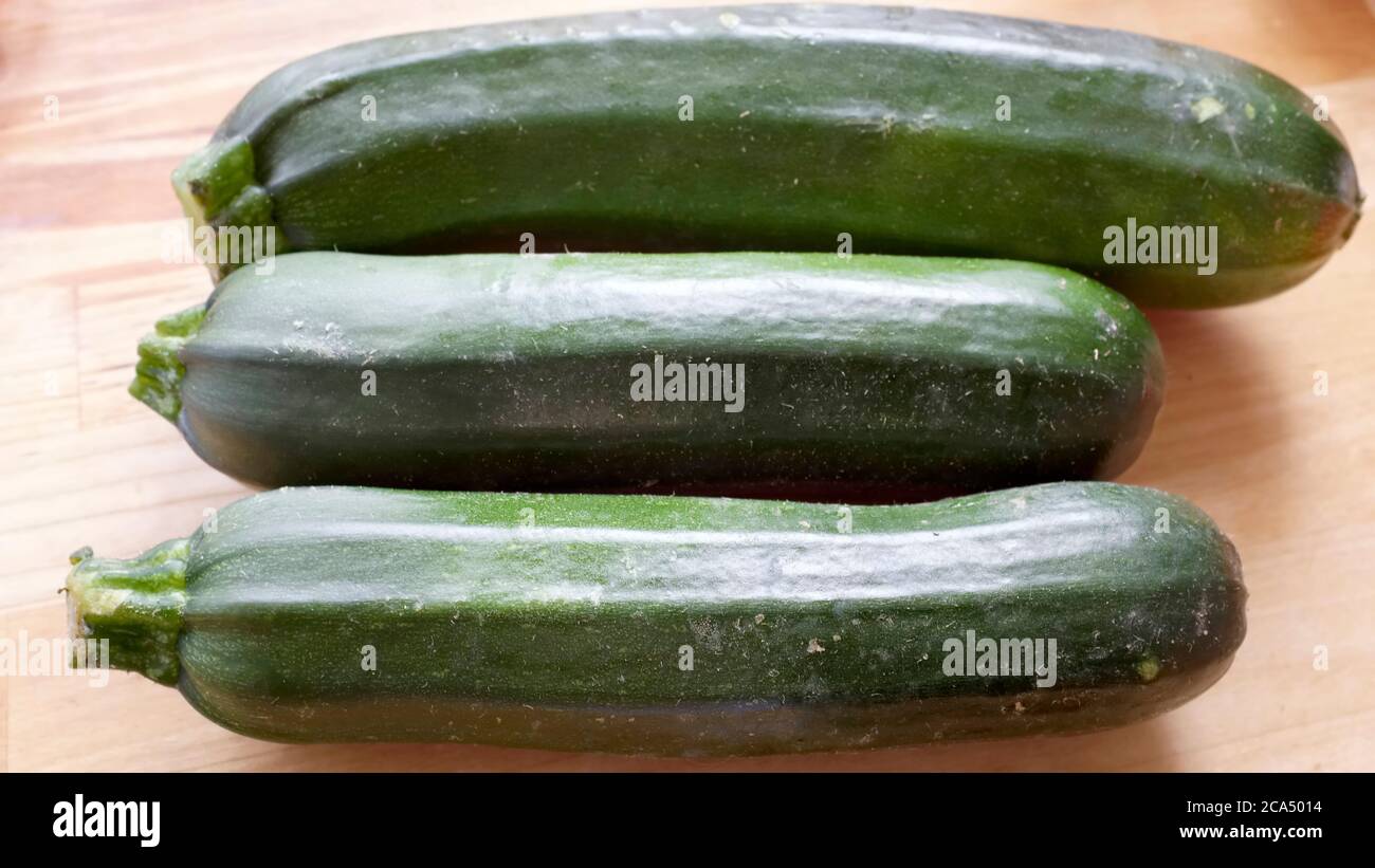 zucchini, courgettes Stock Photo
