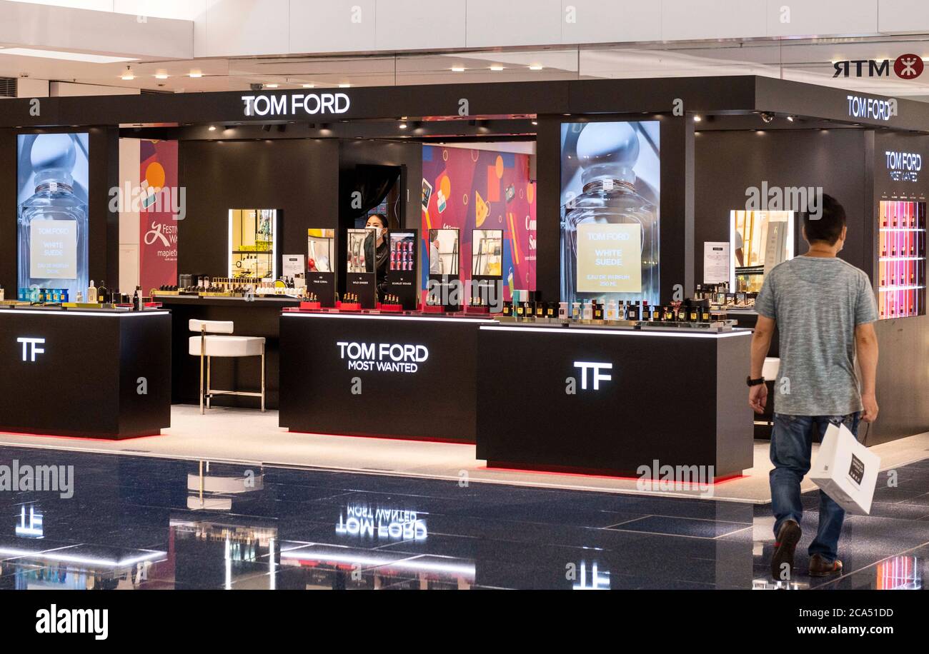 Hong Kong, China. 27th July, 2020. Luxury brand Tom Ford store seen in