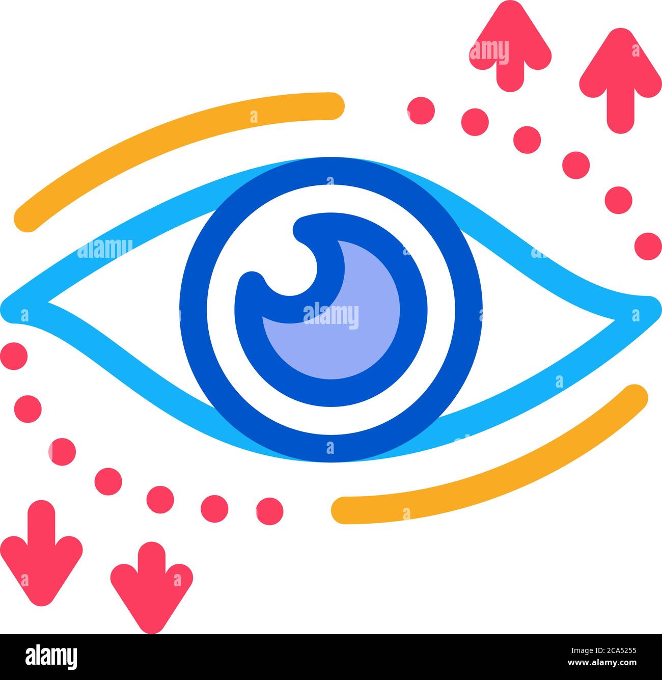 eyelid correction surgery icon vector outline illustration Stock Vector ...