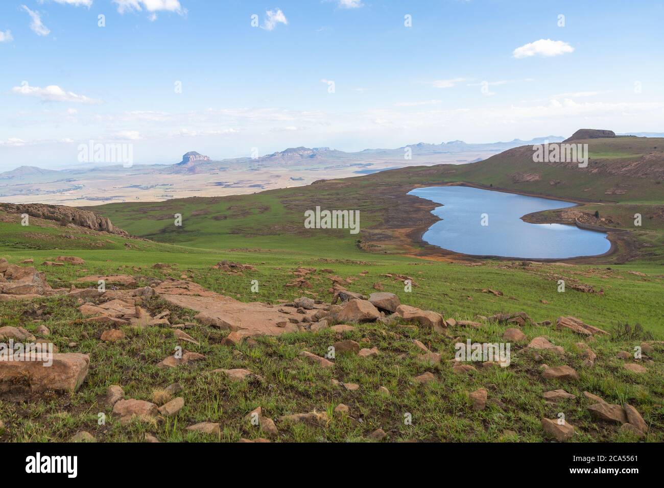 Gibson Dam on Platberg, Harrismith, Free State, South Africa Stock Photo
