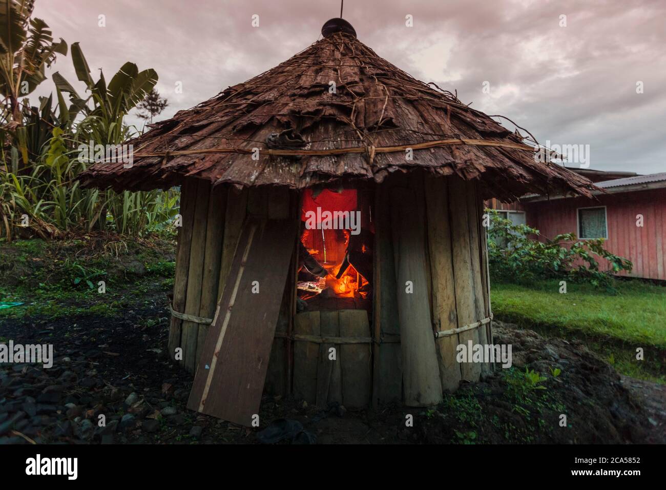 Indonesia, Papua, Baliem valley, near Wamena, Yali people territory