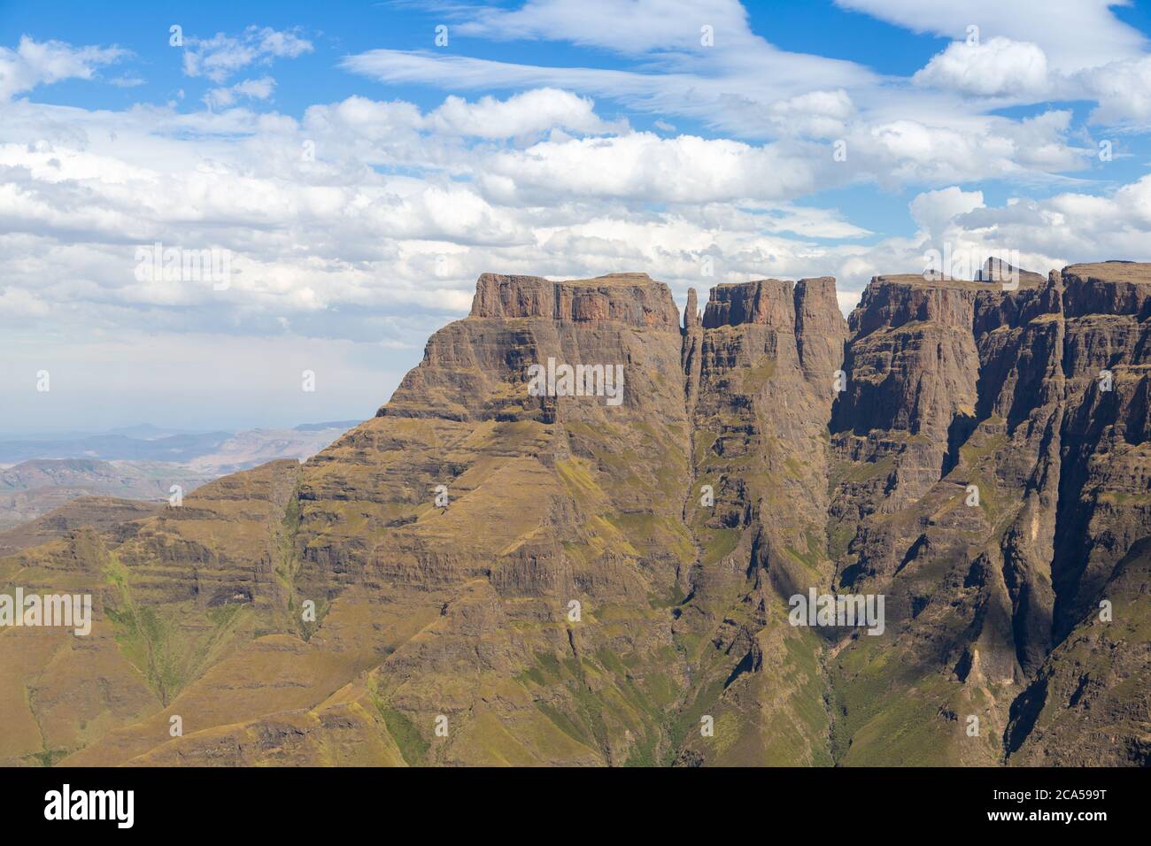 The Amphitheatre in the Royal Natal National Park, KwaZulu-Natal, South Africa Stock Photo
