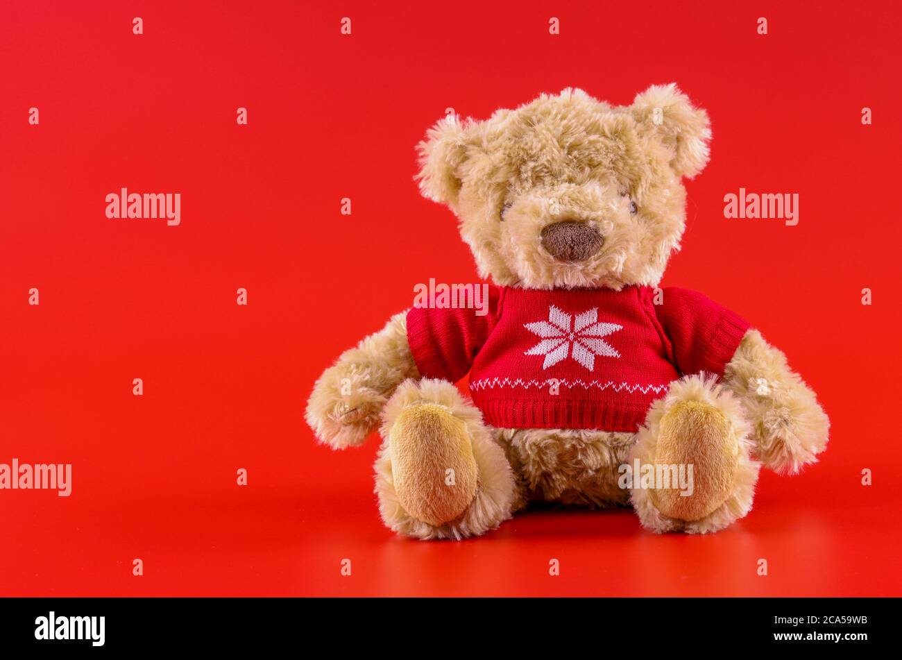 iDO Red jumper with bears