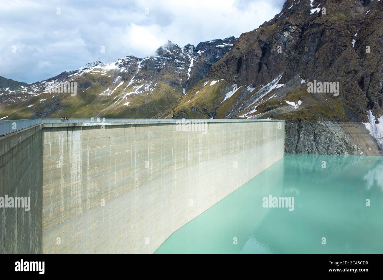 Switzerland, Valais, Hérémence Valley, visit of the Grande Dixence dam