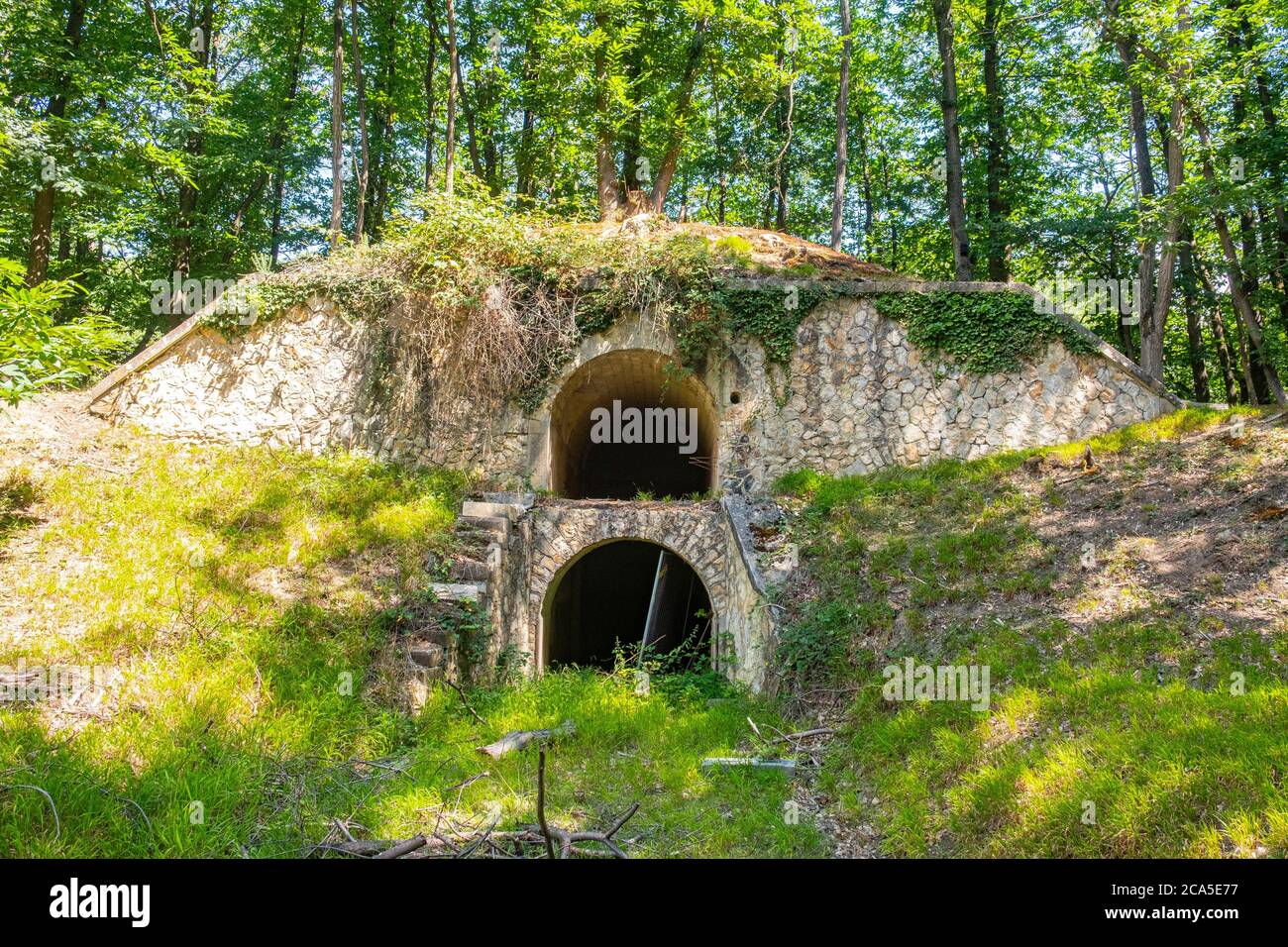 France, Val-d'Oise, Cormeilles-en-Parisis, the former military fort ...