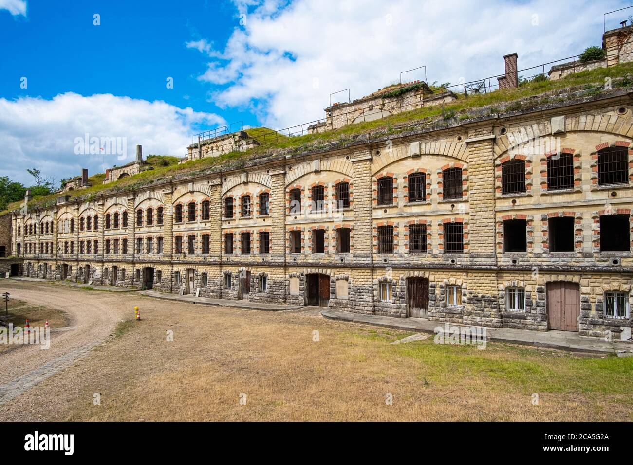 France, Val-d'Oise, Cormeilles-en-Parisis, the former military fort ...