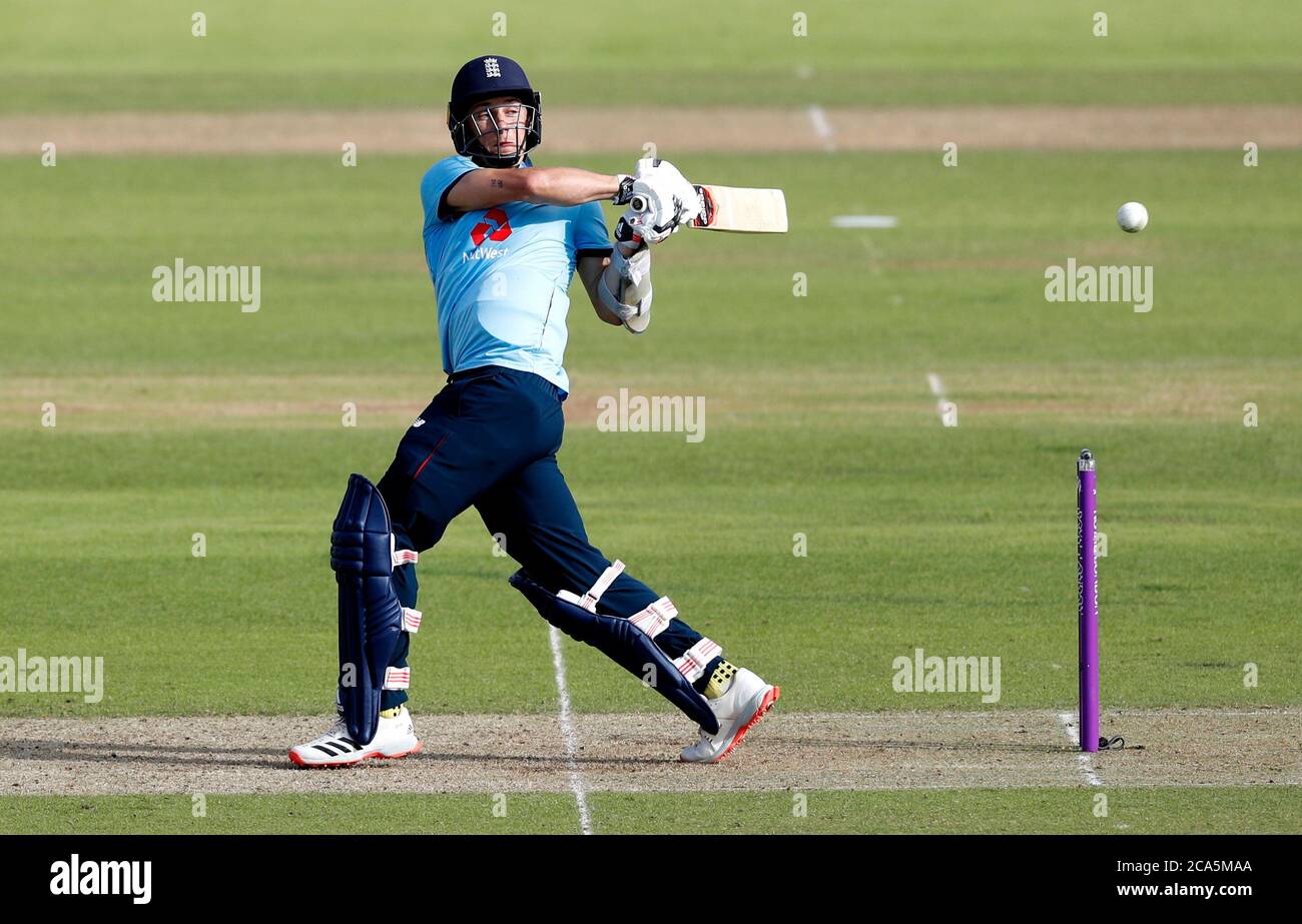England s Tom Curran Bats During The Third One Day International Match England s Tom Curran Bats During The Third One Day International Match
