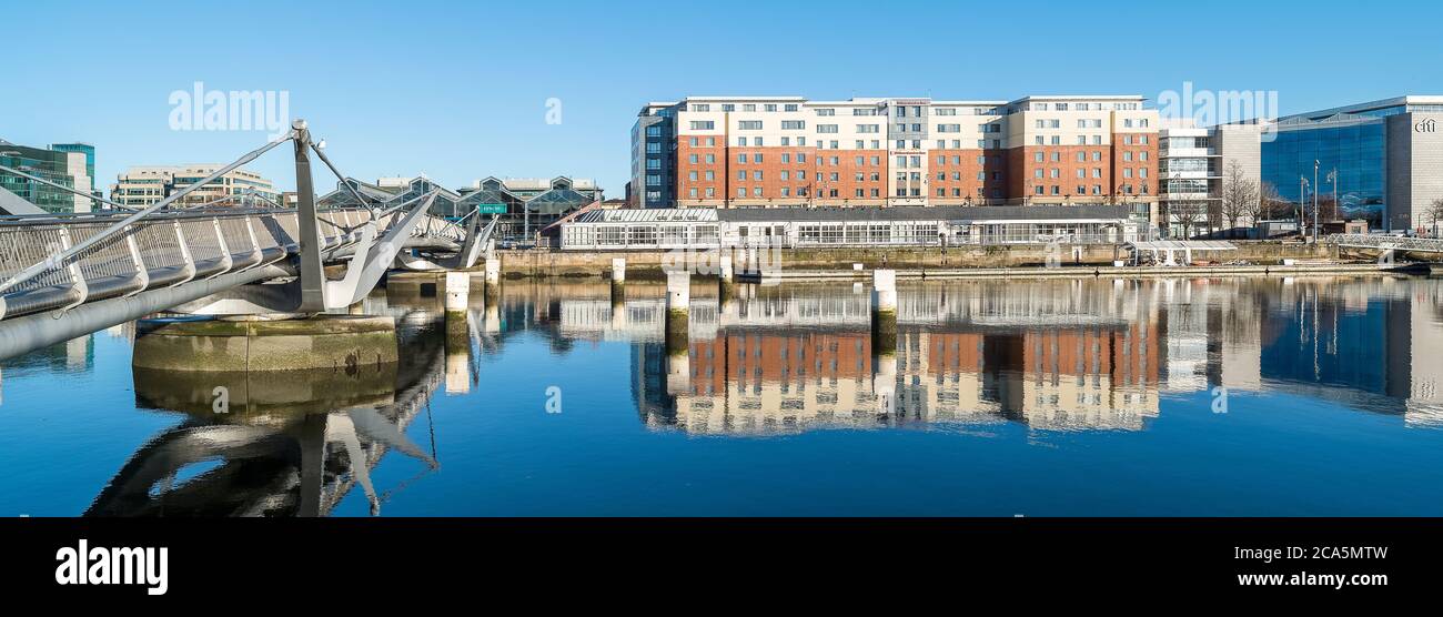 Docklands, Dublin, Ireland Stock Photo