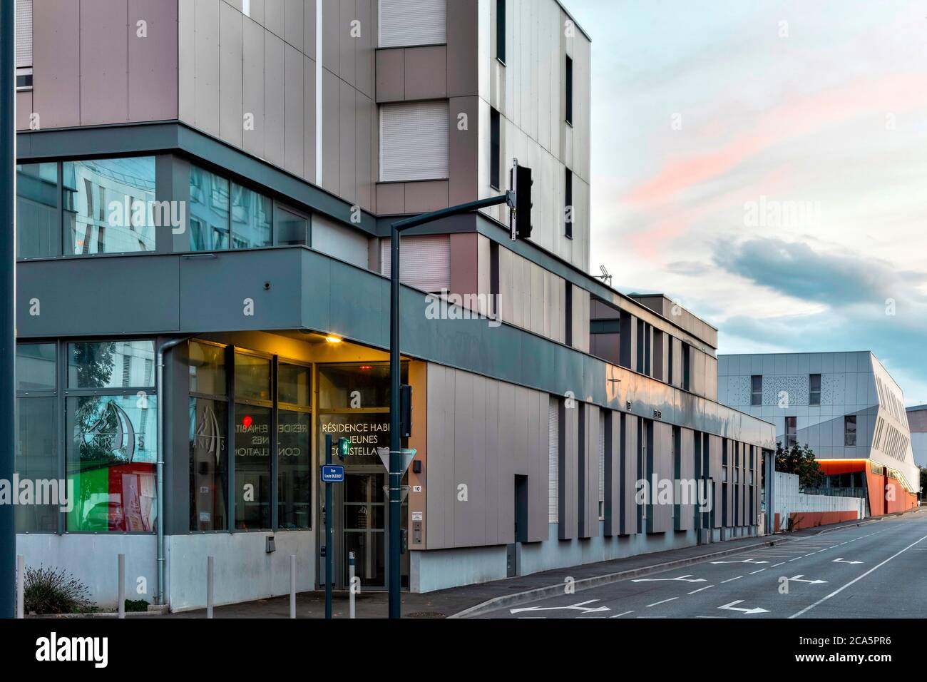 France, Haute Garonne, Blagnac, Bleriot foyer, exterior view of the building Stock Photo