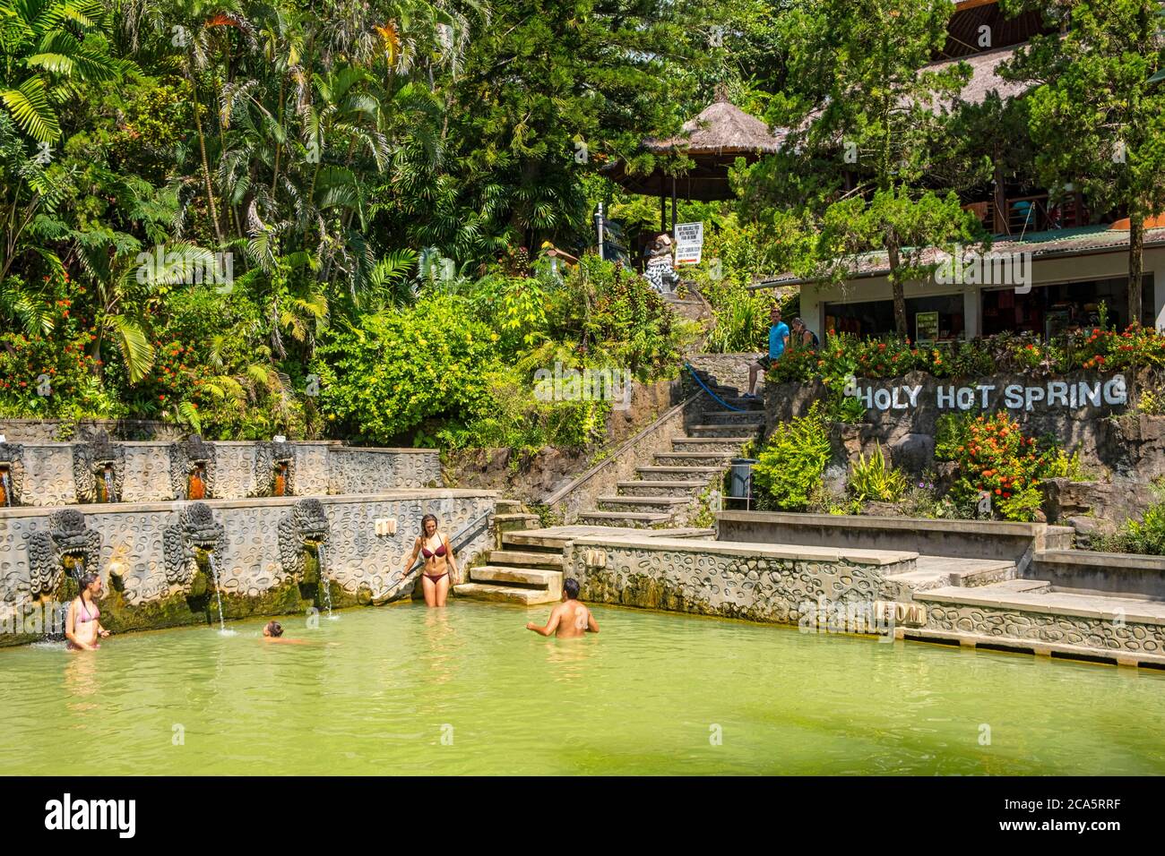 Indonesia, Bali, North, Lovina region, the hot springs of Air Panas Banjar  Stock Photo - Alamy