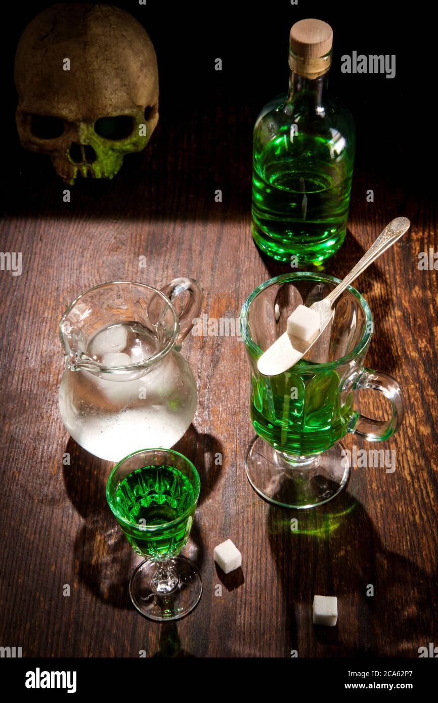 Absinthe making hi-res stock photography and images - Alamy
