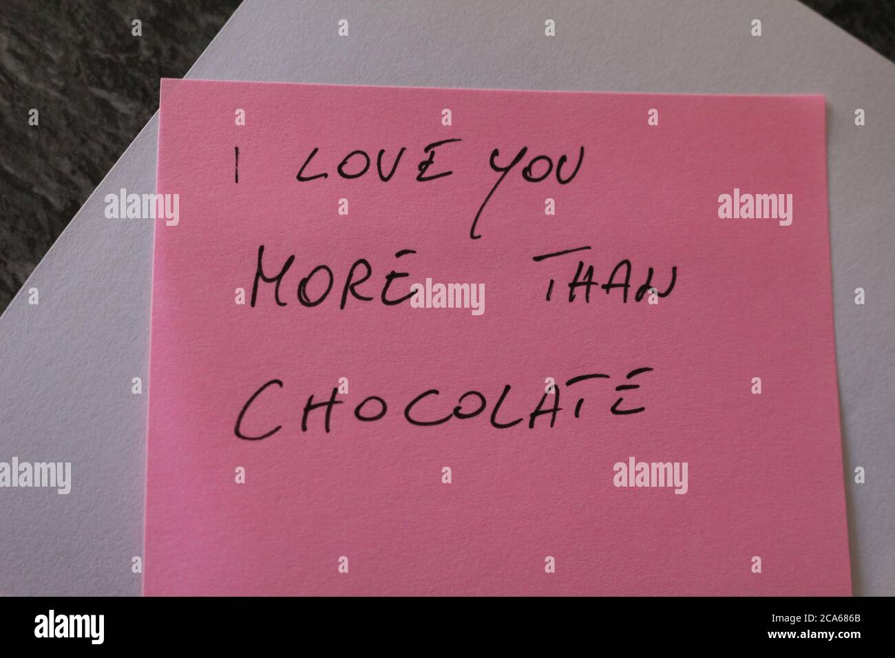 Post-it with motivational phrases Stock Photo
