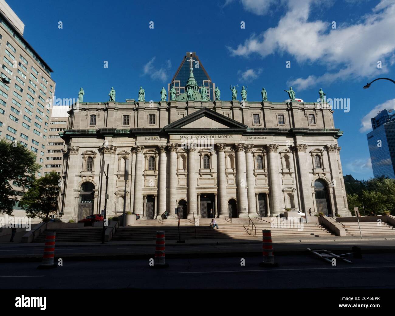 Mary, Queen of the World Cathedral in downtown Montreal Stock Photo Alamy
